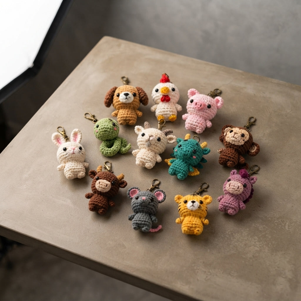 Epic Crochet Collection | 12+ Keychain Patterns