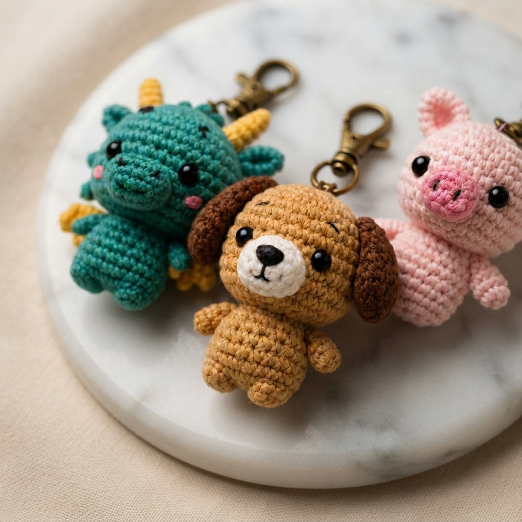 Epic Crochet Collection | 12+ Keychain Patterns