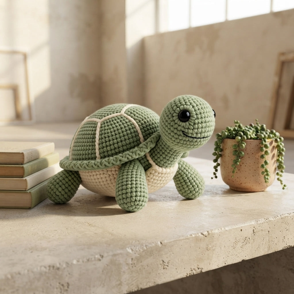 Adorable Amigurumi Turtle | Crochet Pattern Download