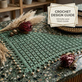 Beaded Festival Headscarf | Crochet Pattern PDF