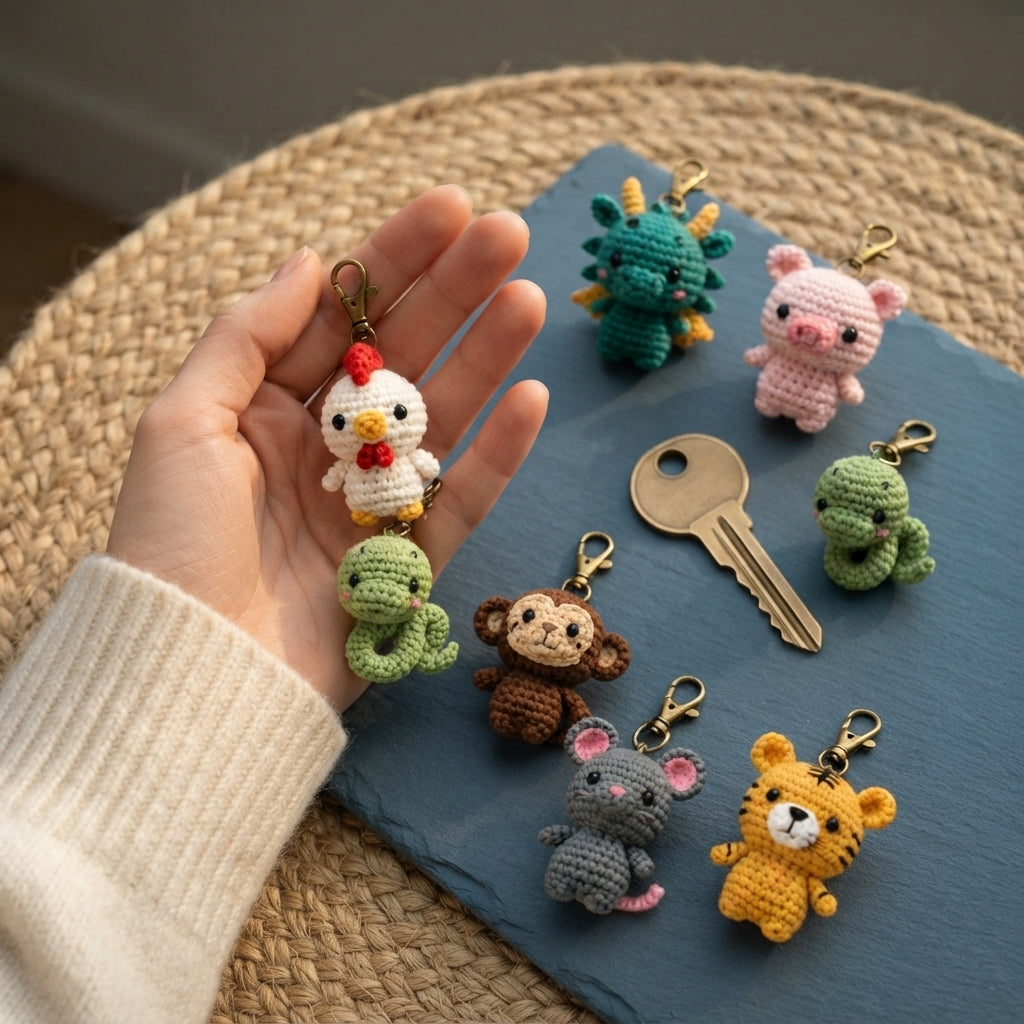 Epic Crochet Collection | 12+ Keychain Patterns