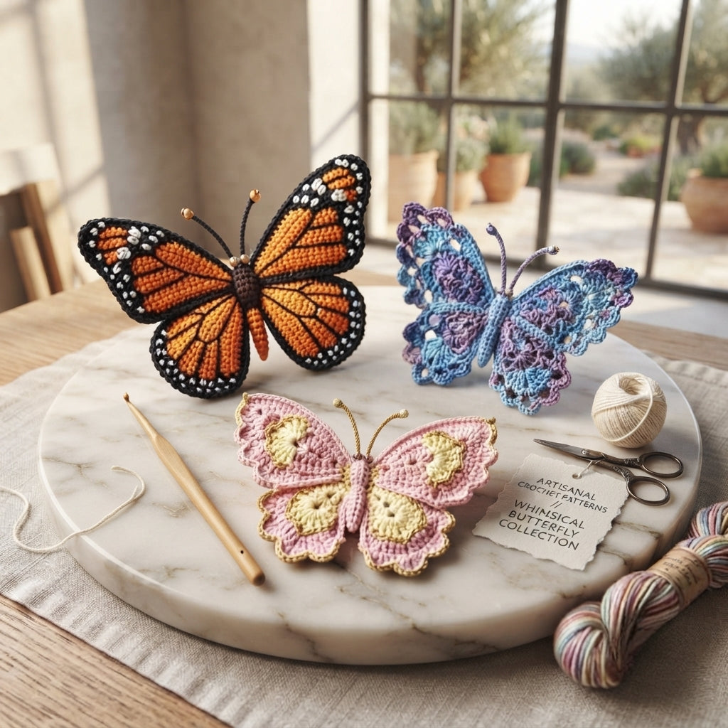 Realistic Butterfly | Crochet Pattern PDF