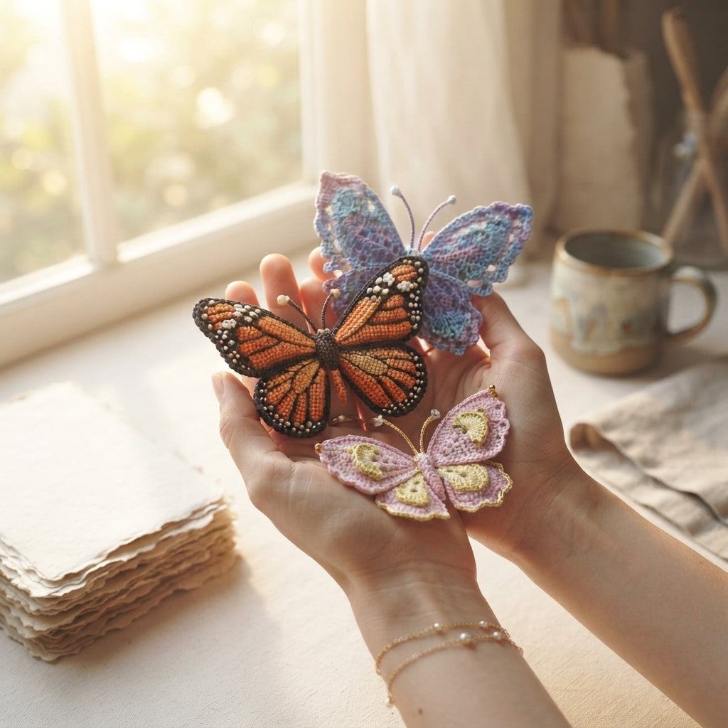 Realistic Butterfly | Crochet Pattern PDF