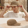 Chic Sun Visor | PDF Crochet Guide — Design 7