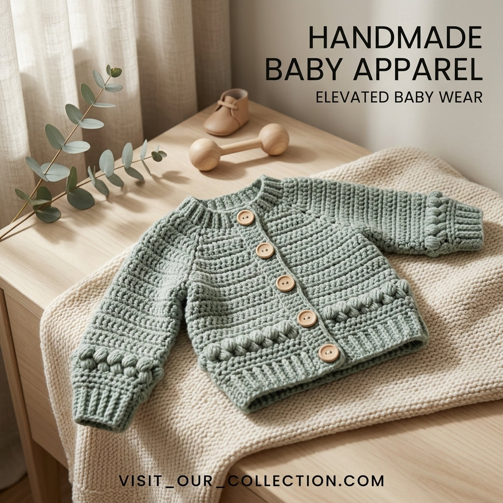 Ayla Cardigan Sizes Baby Cardigan | Crochet Pattern PDF
