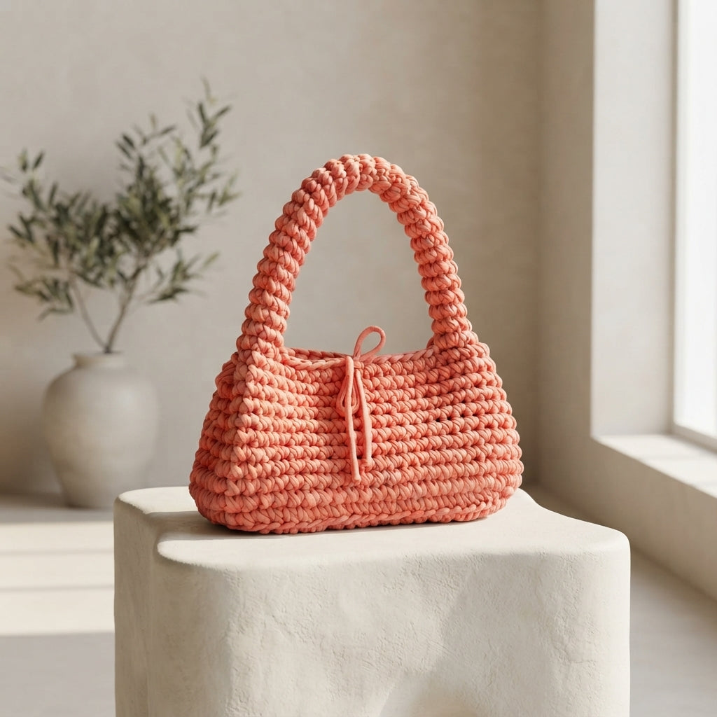Shoulder Bag Mini Handbag | Crochet Pattern PDF