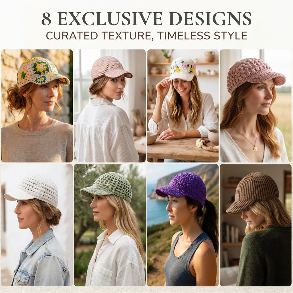Complete Visor Library | 8+ Crochet Patterns