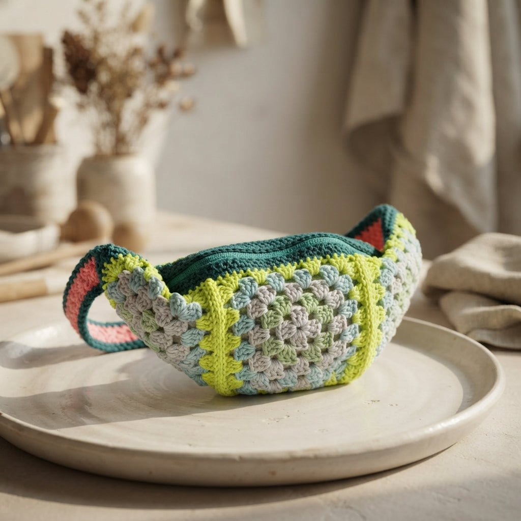Crossbody Market Bag Tote | Crochet Pattern PDF
