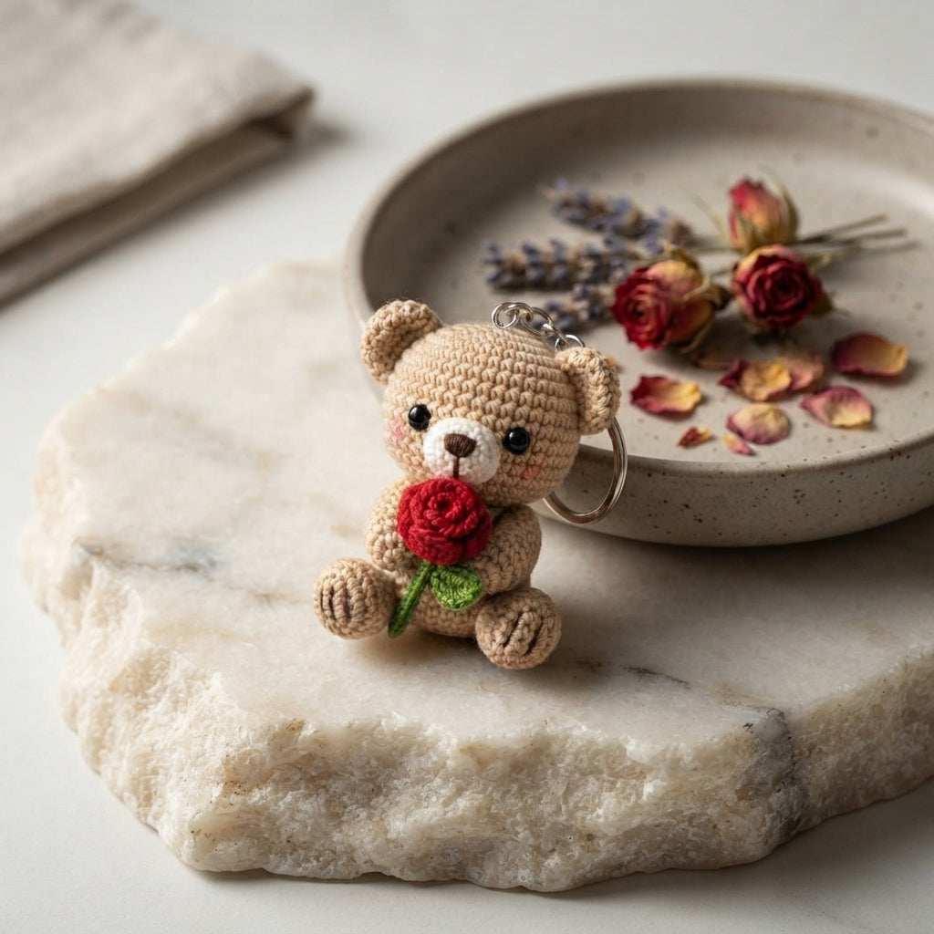 Playful Keychain Mini Charm | Amigurumi Pattern