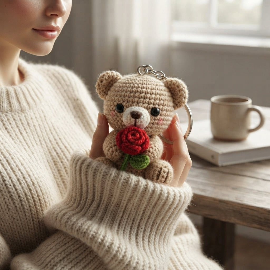 Playful Keychain Mini Charm | Amigurumi Pattern