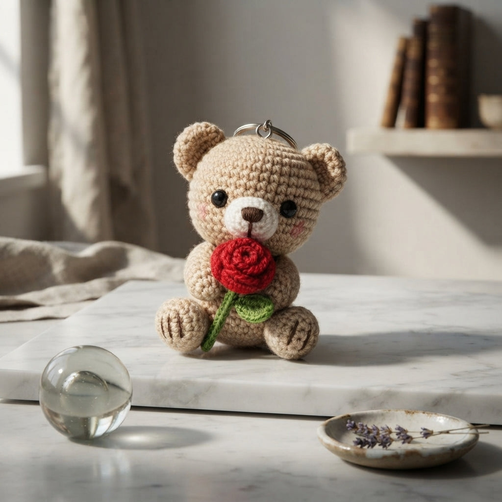 Playful Keychain Mini Charm | Amigurumi Pattern