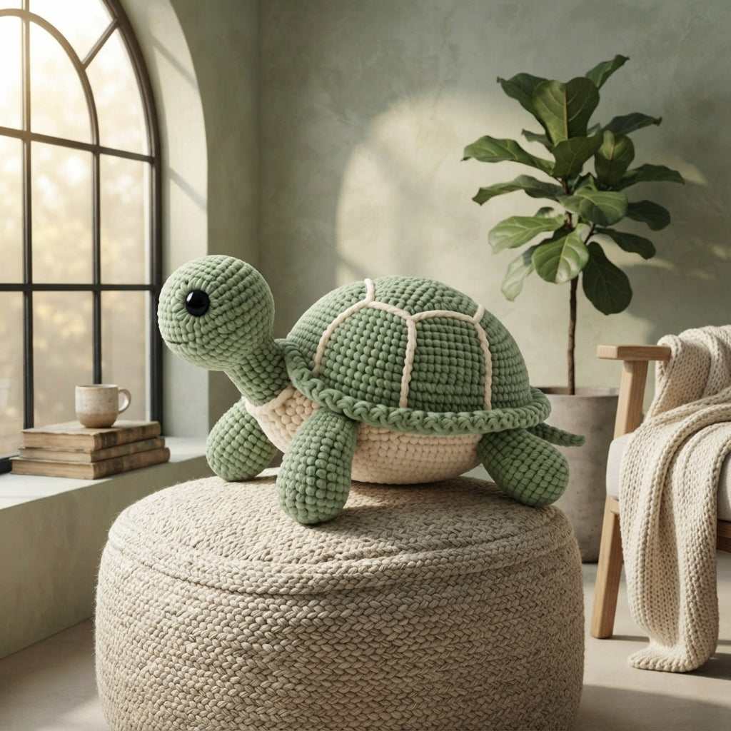 Adorable Amigurumi Turtle | Crochet Pattern Download
