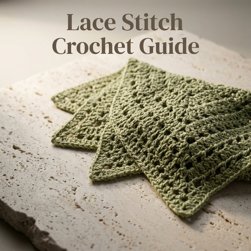 Spring Green Headscarf | Crochet Pattern PDF