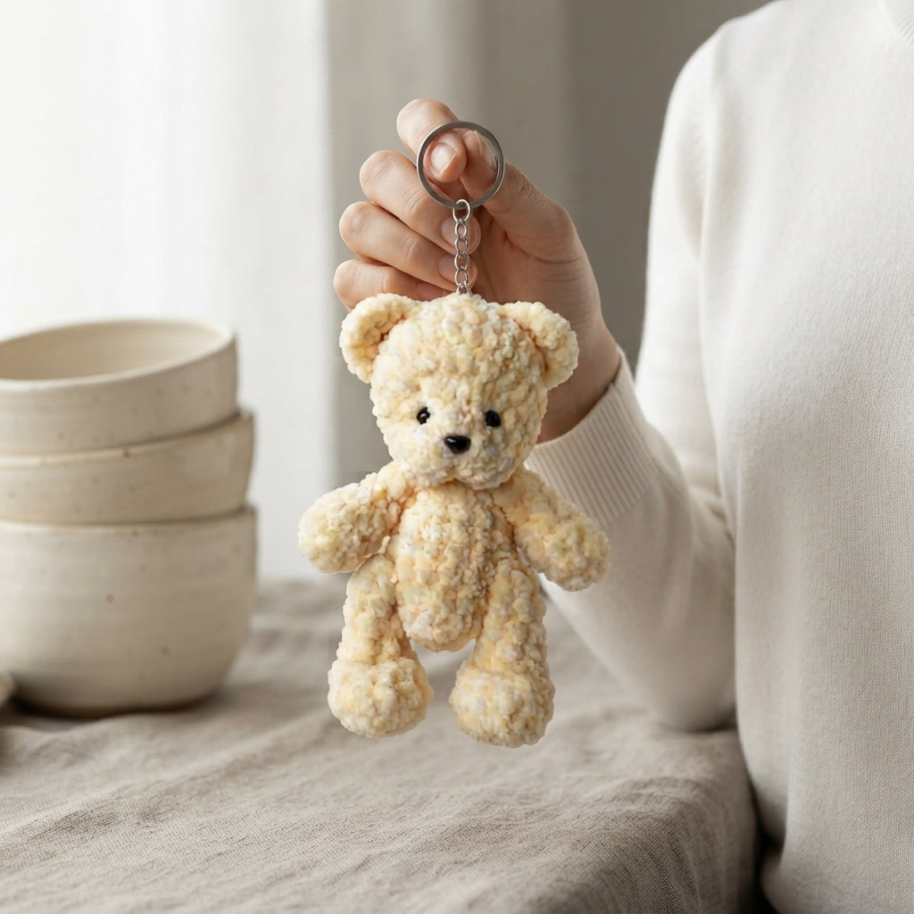 Adorable Keychain Keychain | Crochet Pattern PDF