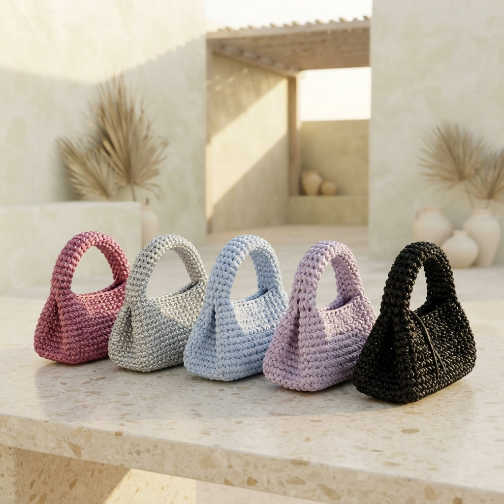 Shoulder Bag Mini Handbag | Crochet Pattern PDF