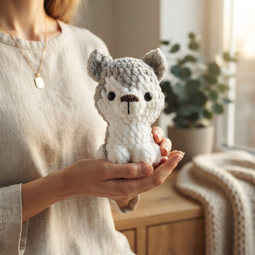 Enchanting Keychain Charm Keyring | Amigurumi Guide PDF