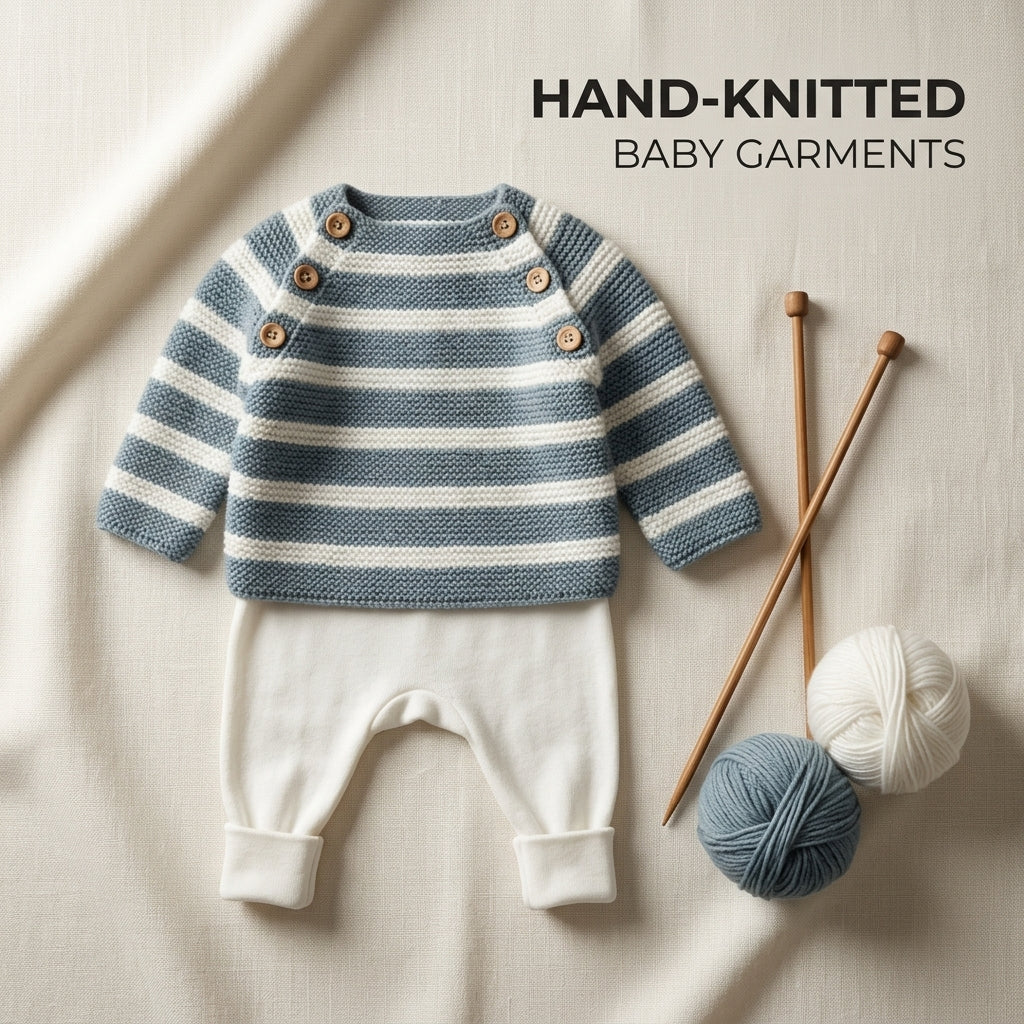 Knitting Wool Sweater Baby Sweater | Crochet Pattern PDF