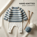 Knitting Wool Sweater Baby Sweater | Crochet Pattern PDF