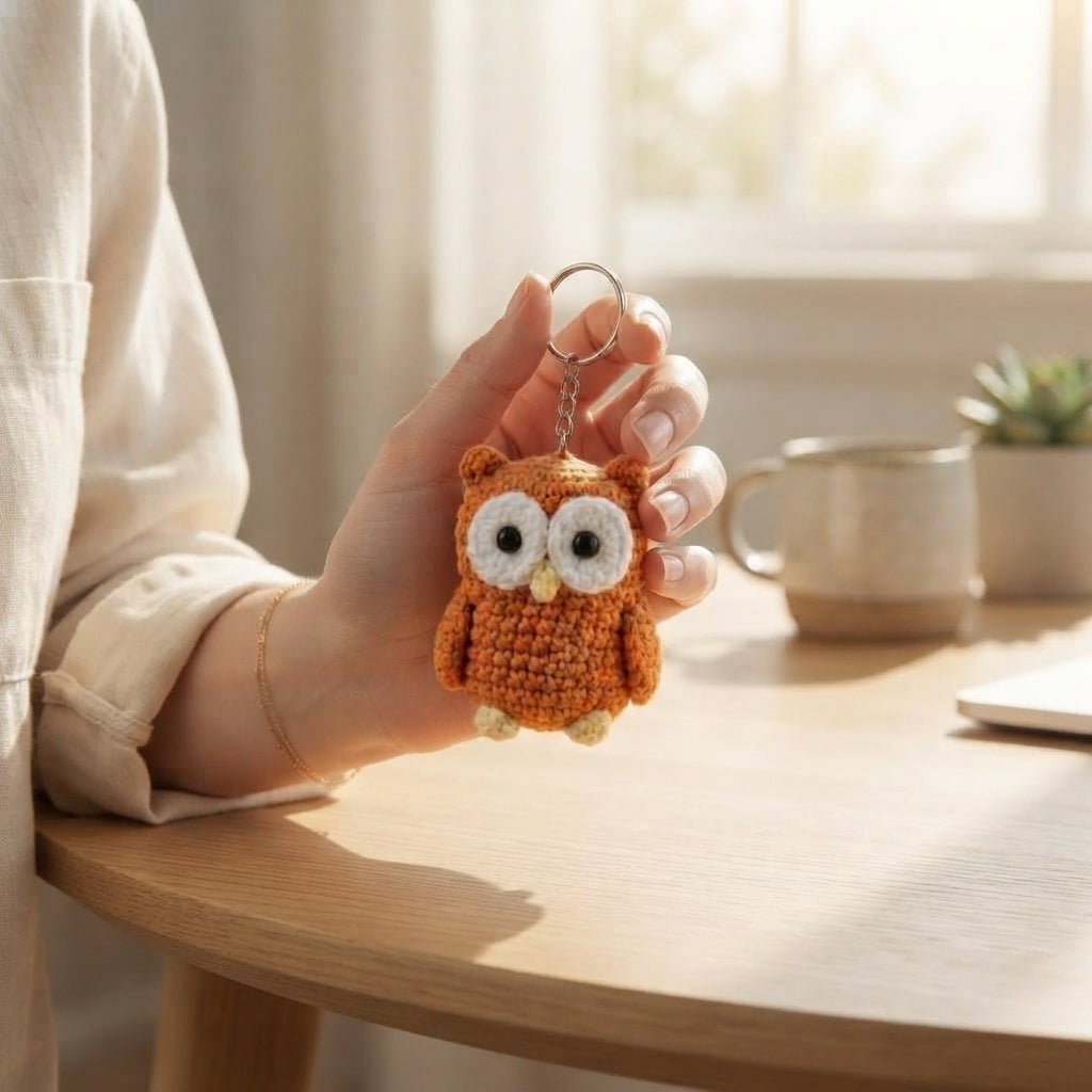Handcrafted Keychain Keychain | Amigurumi PDF — Design 3
