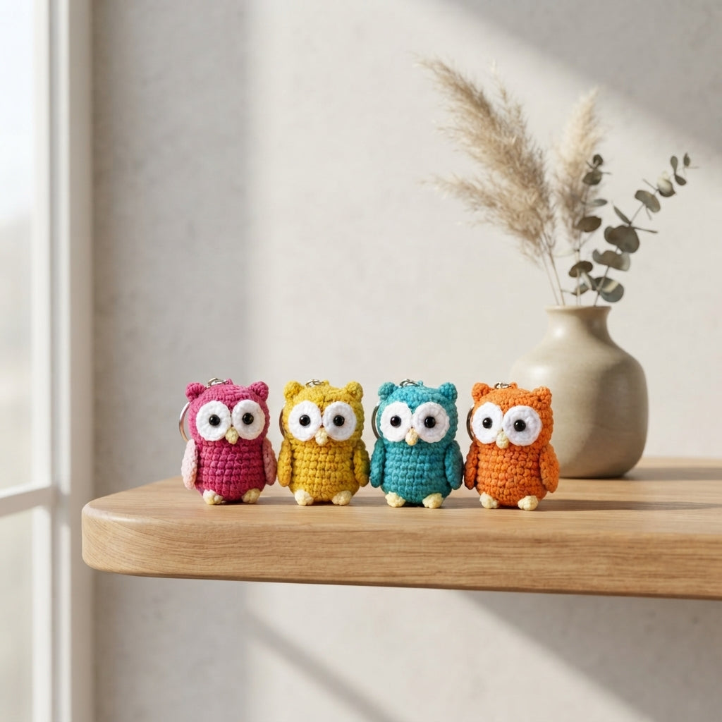 Handcrafted Keychain Keychain | Amigurumi PDF — Design 3