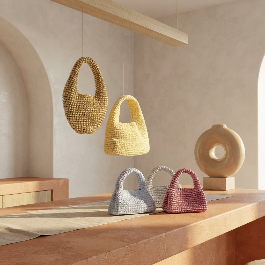 Shoulder Bag Mini Handbag | Crochet Pattern PDF