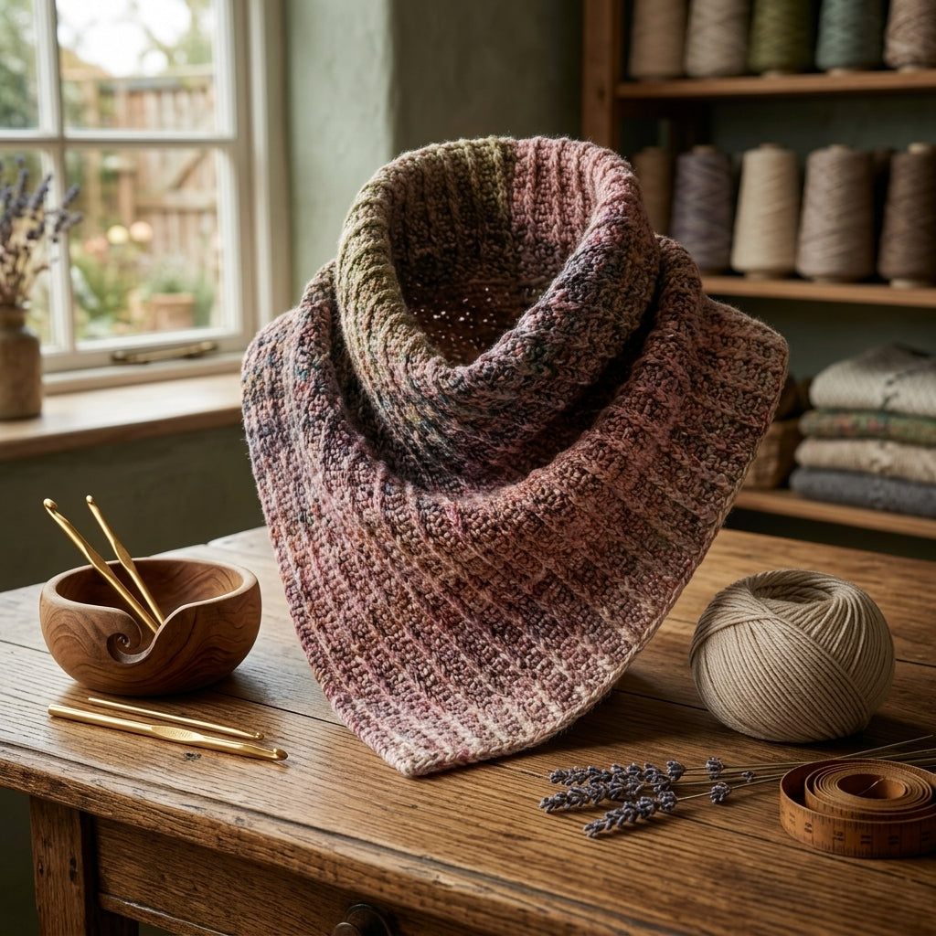 Bandanarama Crochet Cowl | Crochet Pattern PDF
