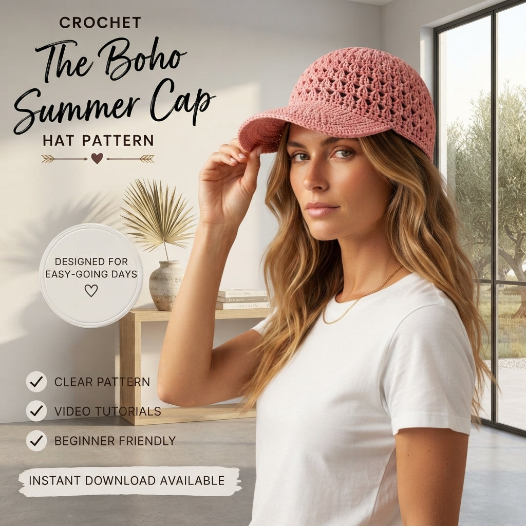 Gorgeous Visor | Summer PDF Pattern
