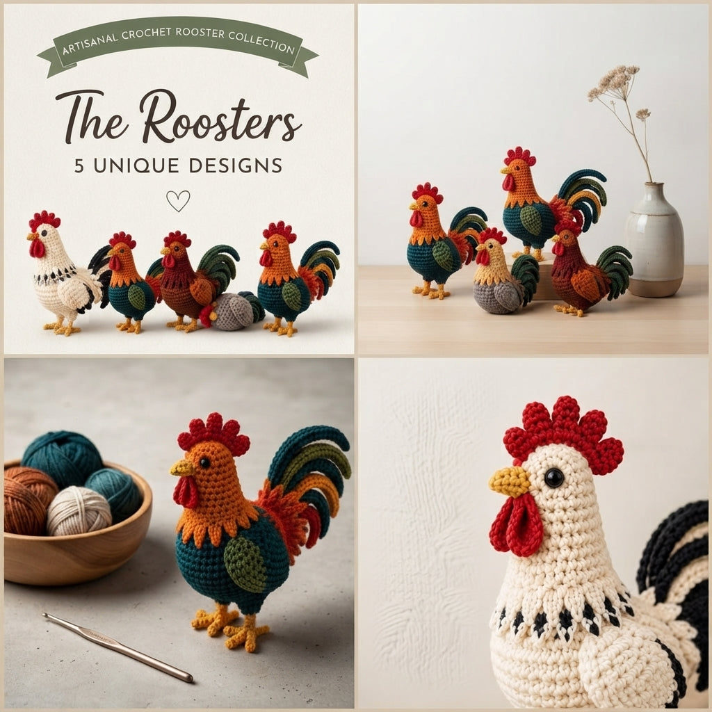 Mega Amigurumi Collection | 5+ Crochet Patterns PDF