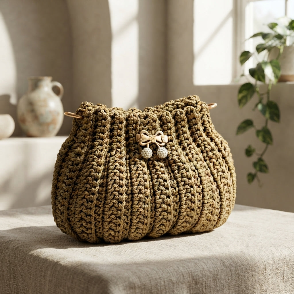 Tutorial Patterndiy Shoulder Bag | Crochet Pattern PDF