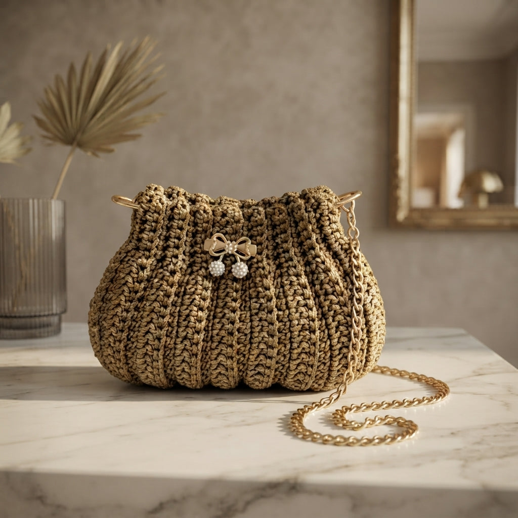 Tutorial Patterndiy Shoulder Bag | Crochet Pattern PDF