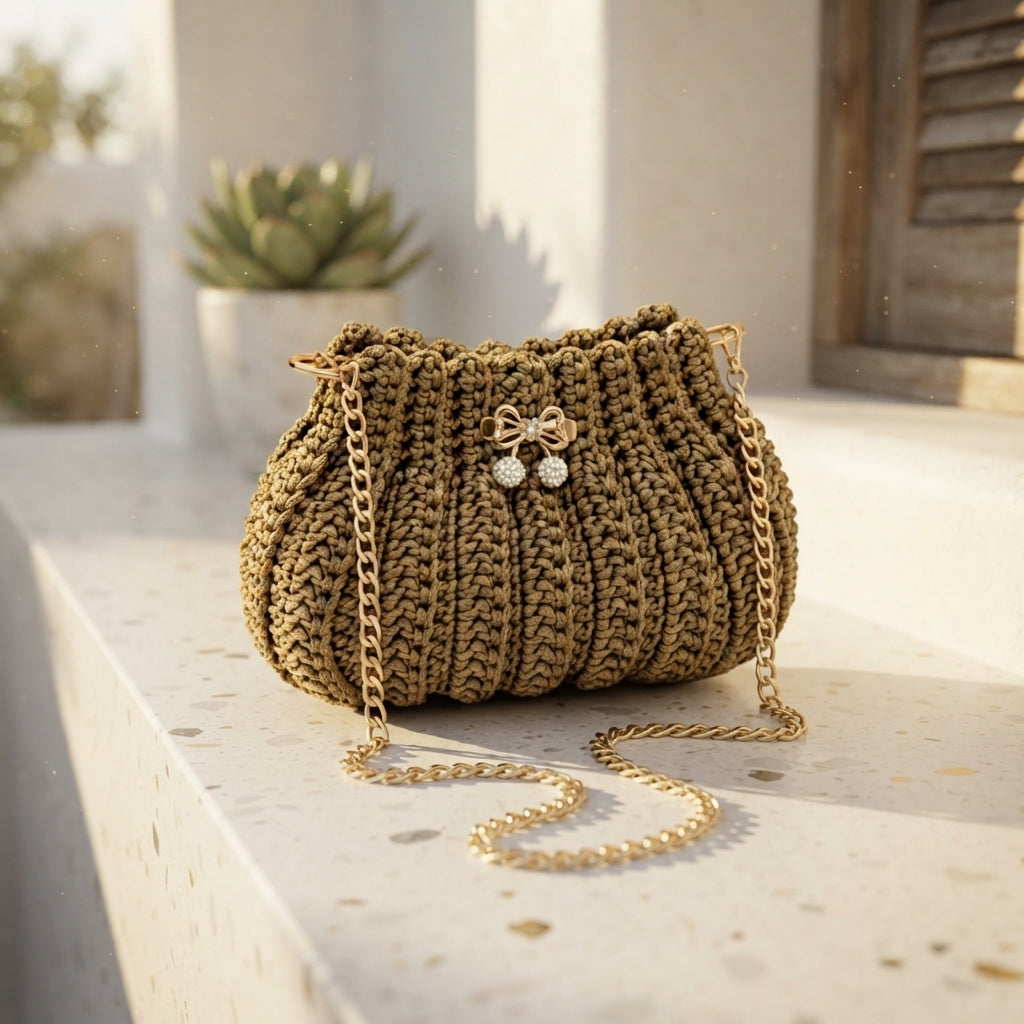 Tutorial Patterndiy Shoulder Bag | Crochet Pattern PDF