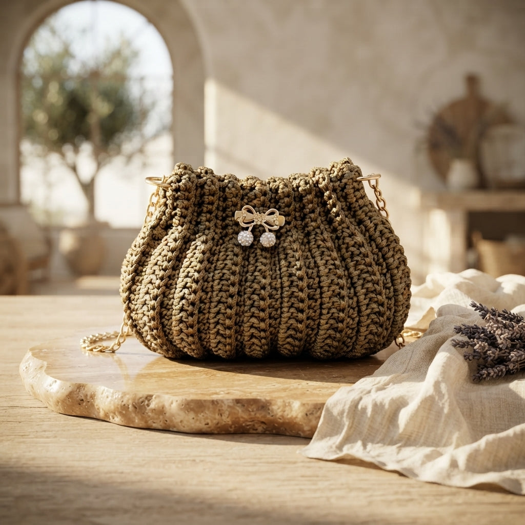 Tutorial Patterndiy Shoulder Bag | Crochet Pattern PDF