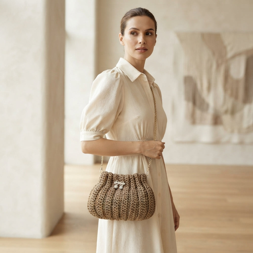 Tutorial Patterndiy Shoulder Bag | Crochet Pattern PDF