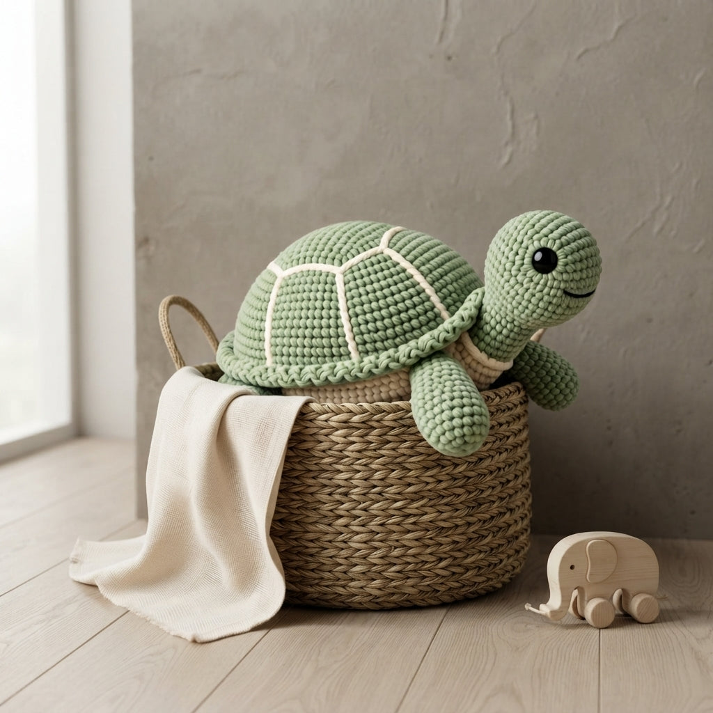Adorable Amigurumi Turtle | Crochet Pattern Download
