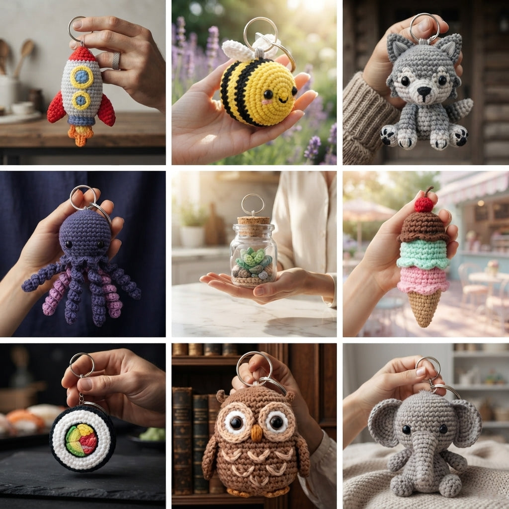 Premium 1500+ Mini Charms | Amigurumi Pattern Pack