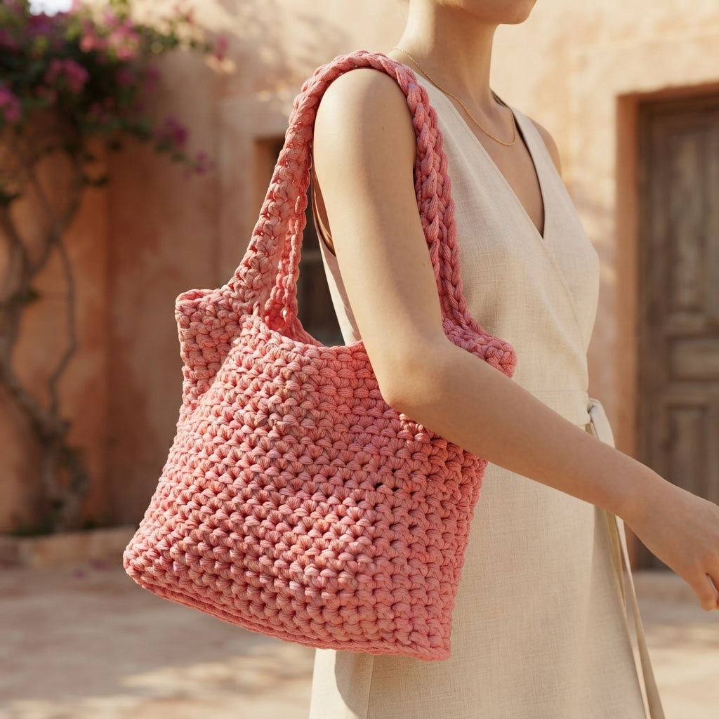 Handbag Everyday Tote | Crochet Pattern PDF