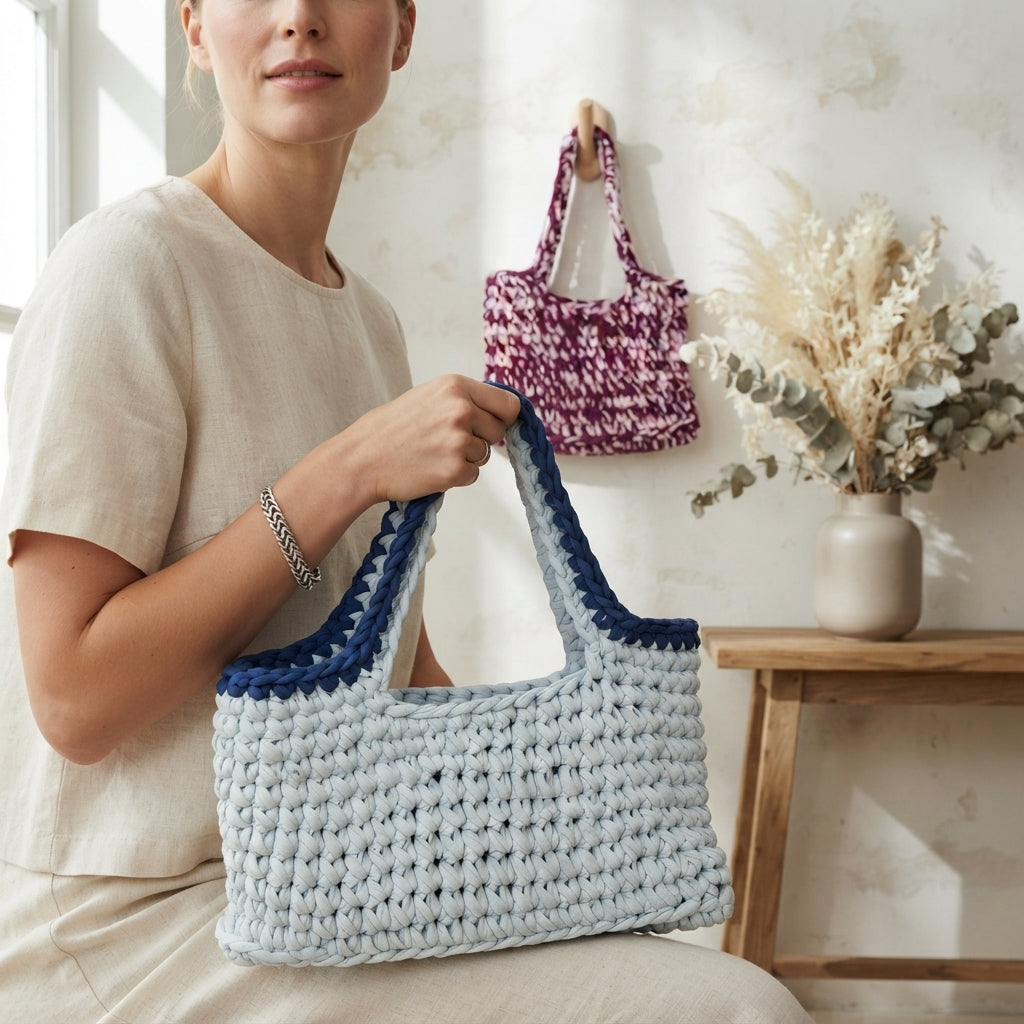 Handbag Everyday Tote | Crochet Pattern PDF