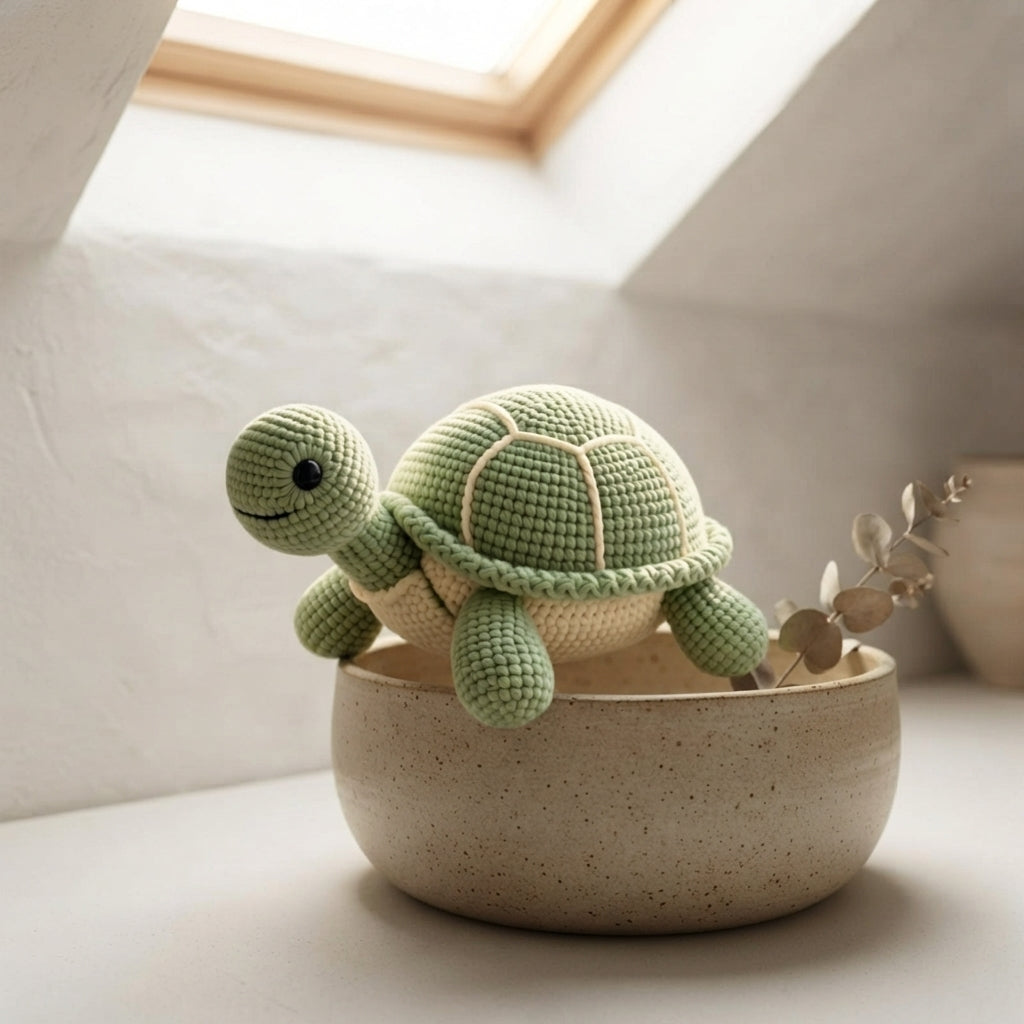 Adorable Amigurumi Turtle | Crochet Pattern Download