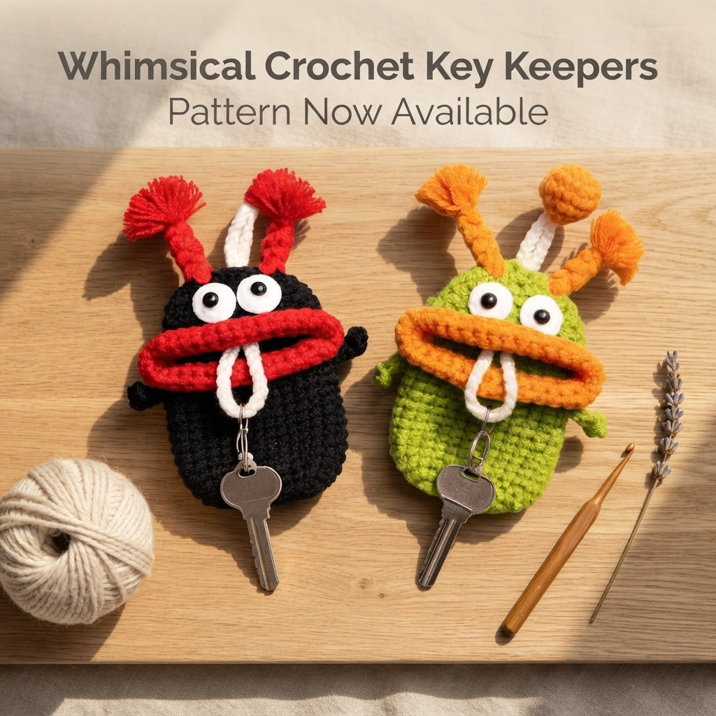 Sweet Mini Keychain | Crochet Keychain Pattern — Design 3