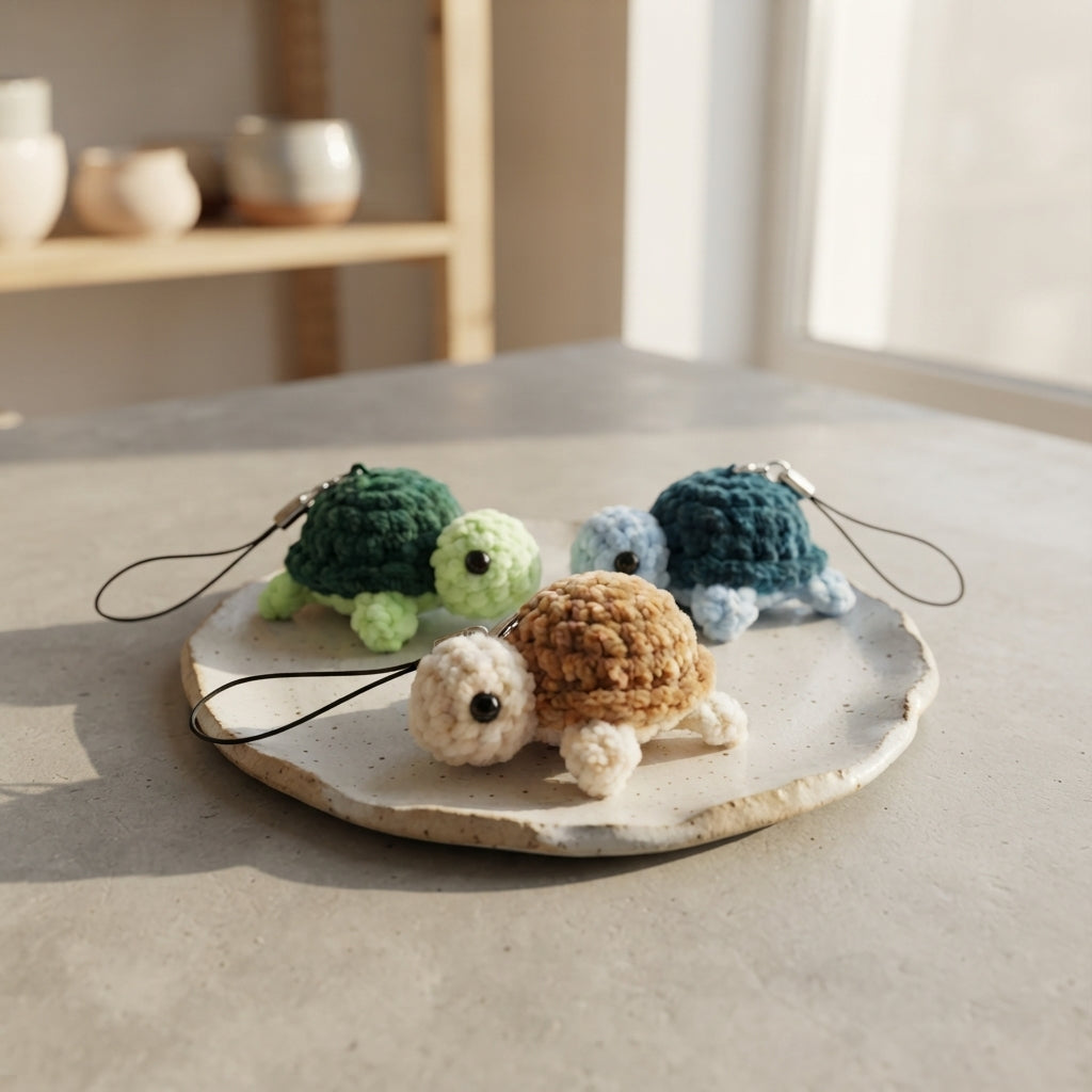 Cute Keychain Keyring | Amigurumi PDF Guide — Design 5