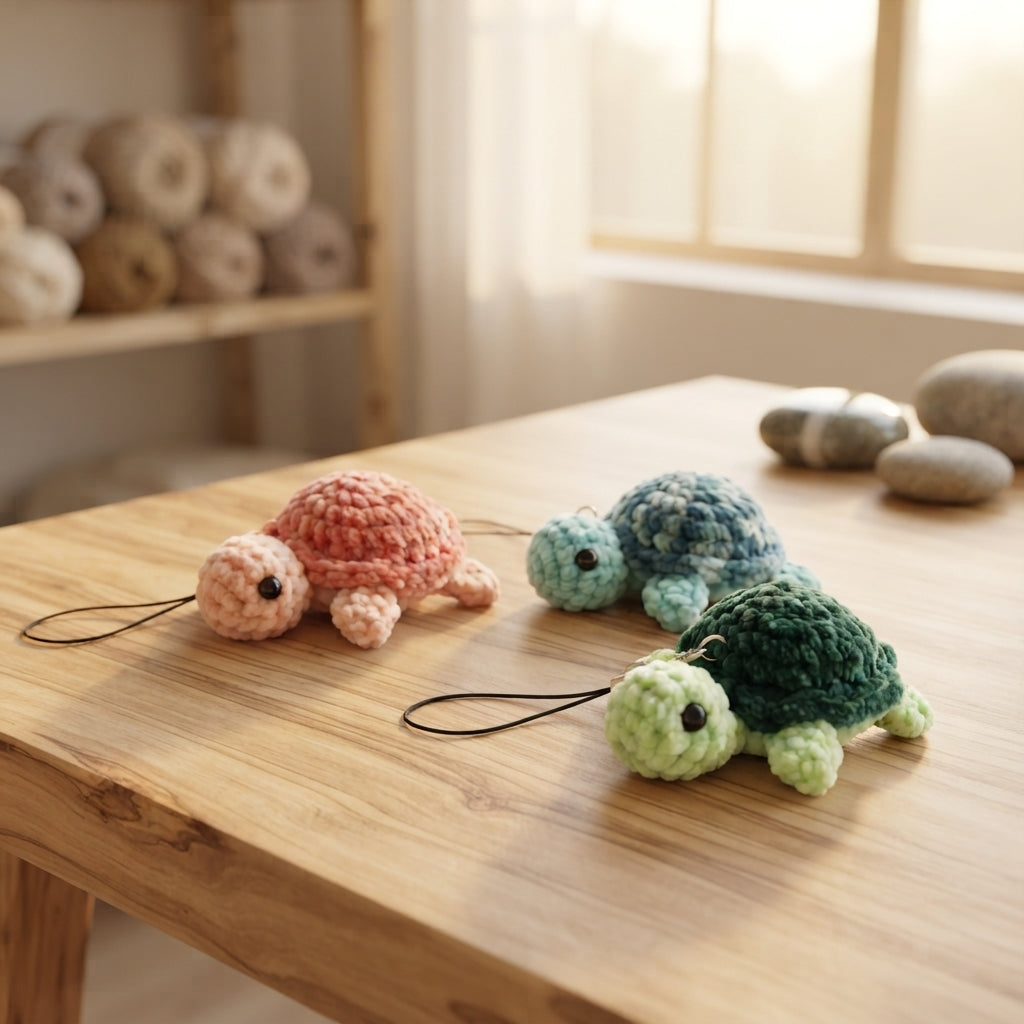 Cute Keychain Keyring | Amigurumi PDF Guide — Design 5