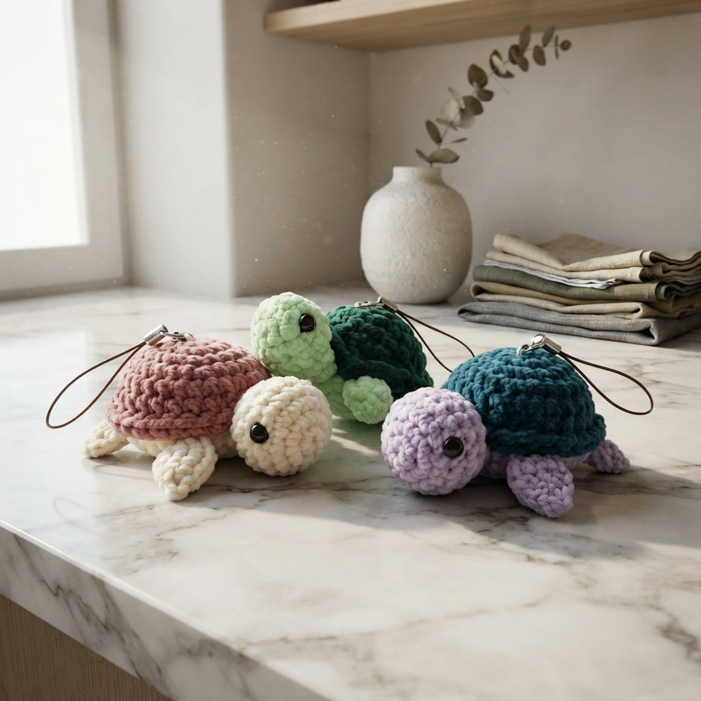 Cute Keychain Keyring | Amigurumi PDF Guide — Design 5