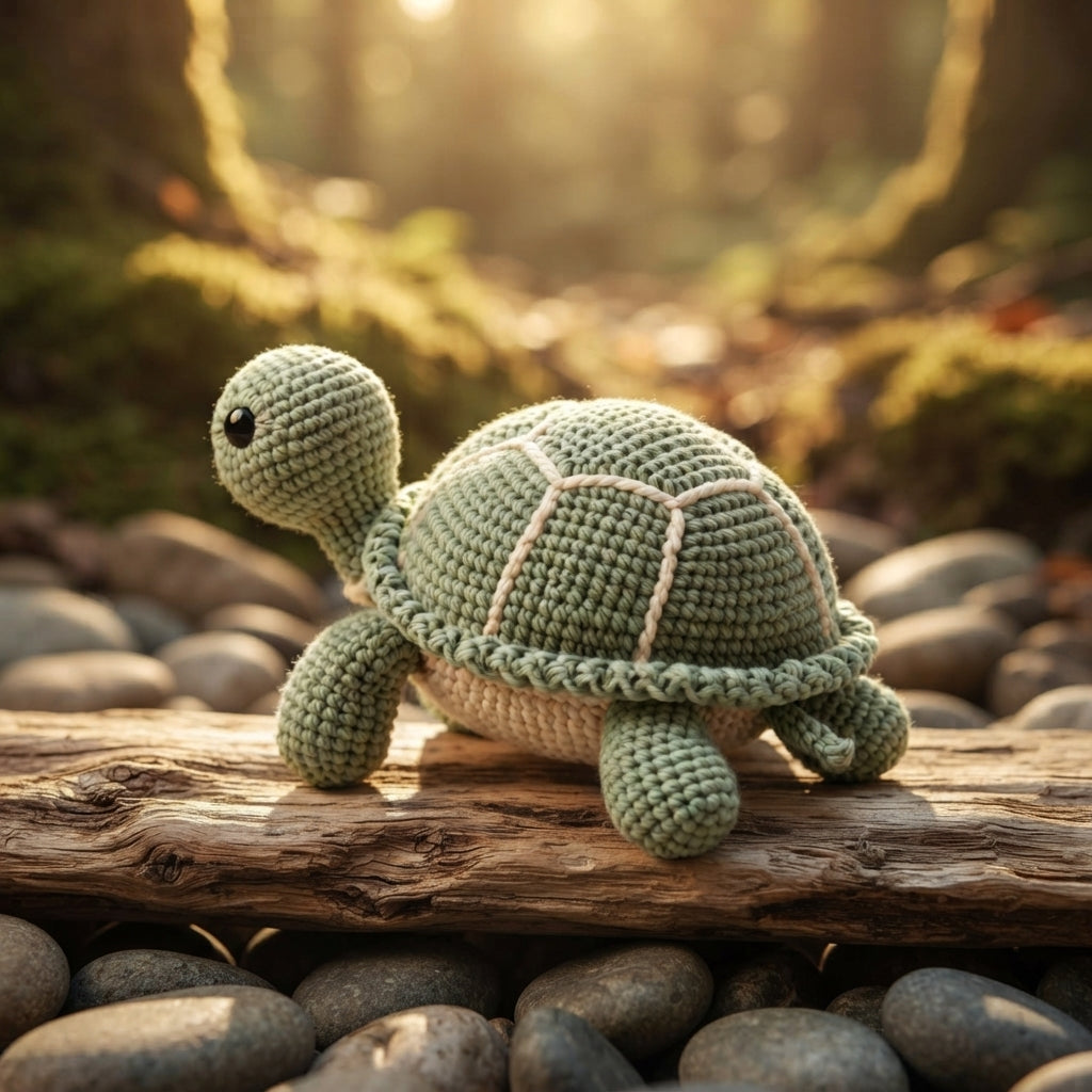 Adorable Amigurumi Turtle | Crochet Pattern Download