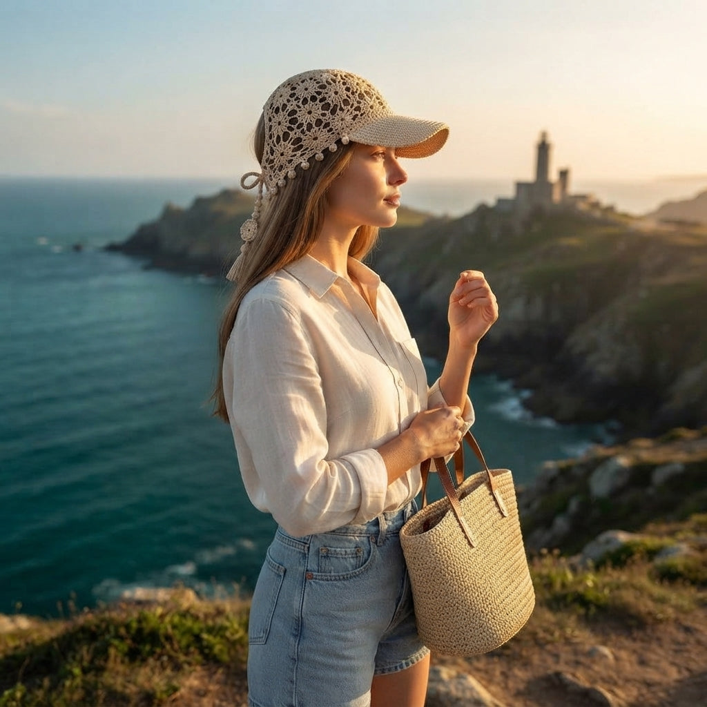 Trendy Summer Hat | Crochet Visor Pattern — Design 2