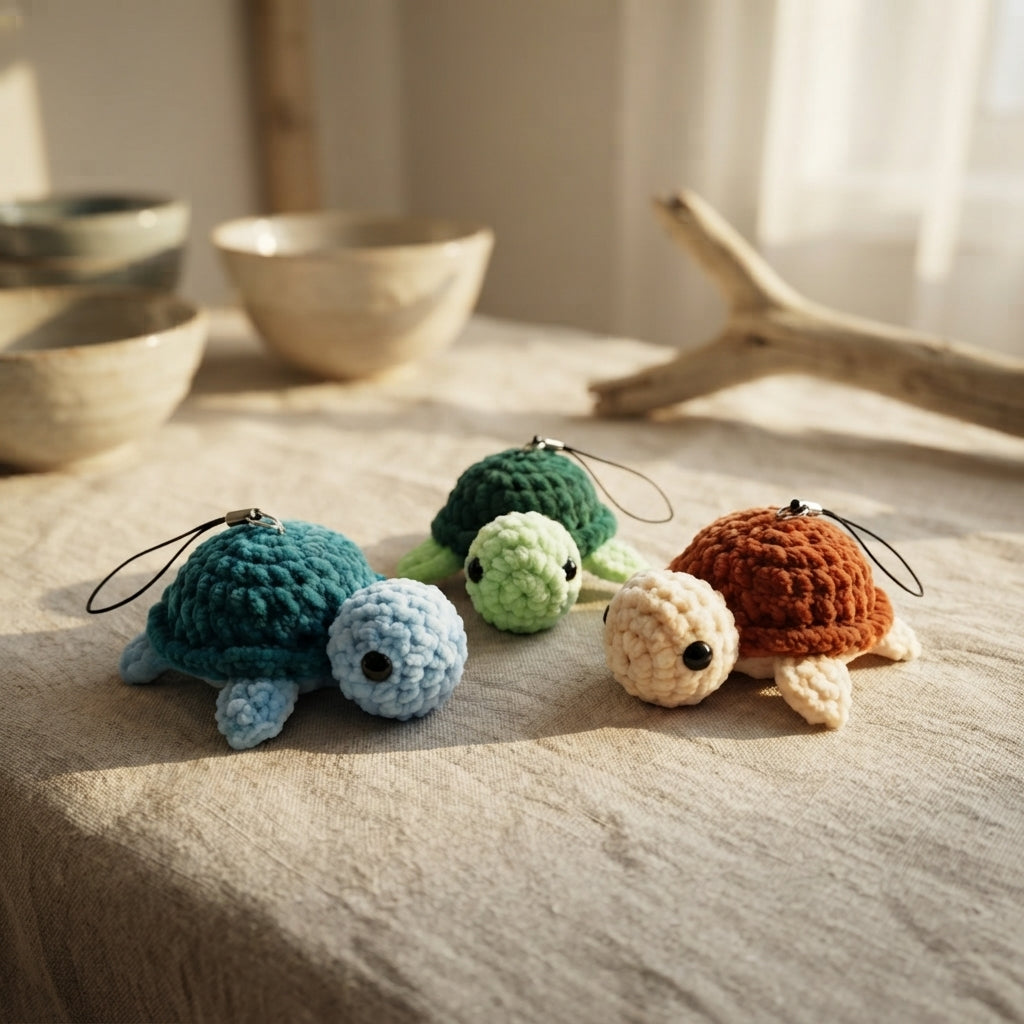 Cute Keychain Keyring | Amigurumi PDF Guide — Design 5