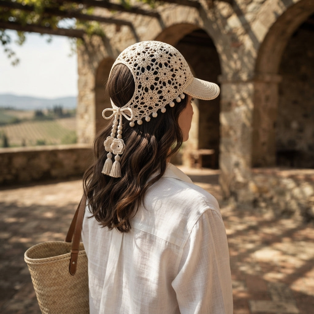 Trendy Summer Hat | Crochet Visor Pattern — Design 2