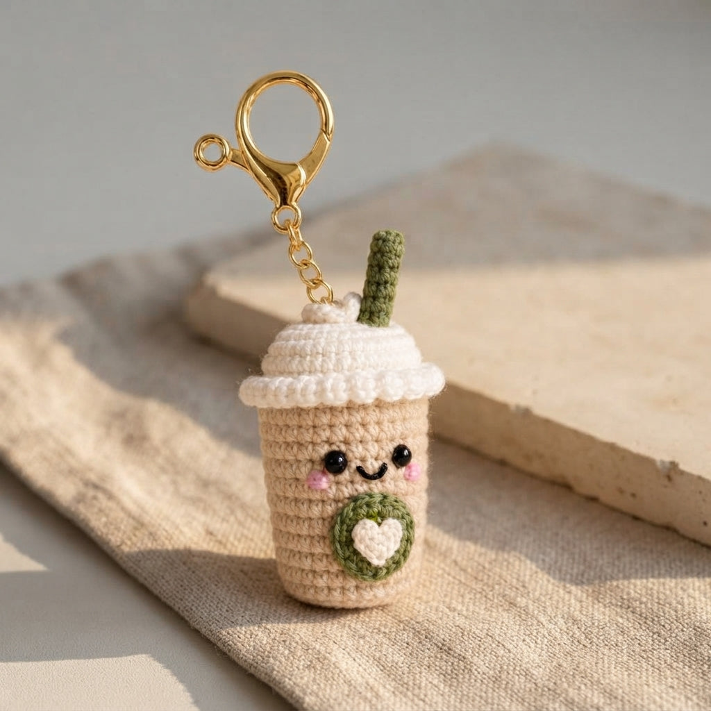 Tiny Bag Charm Charm | Crochet Pattern Download — Design 3