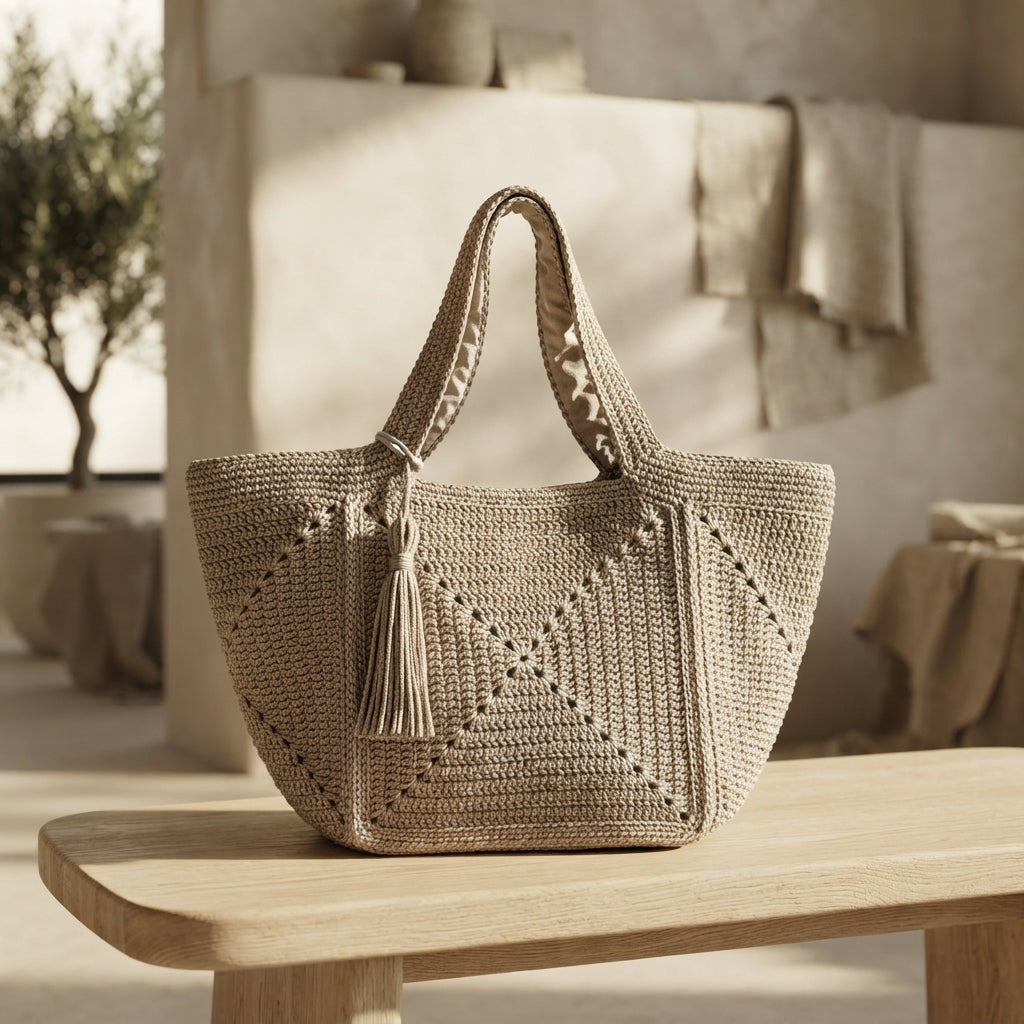 Granny Square Granny Square Tote V5 | Crochet Pattern PDF