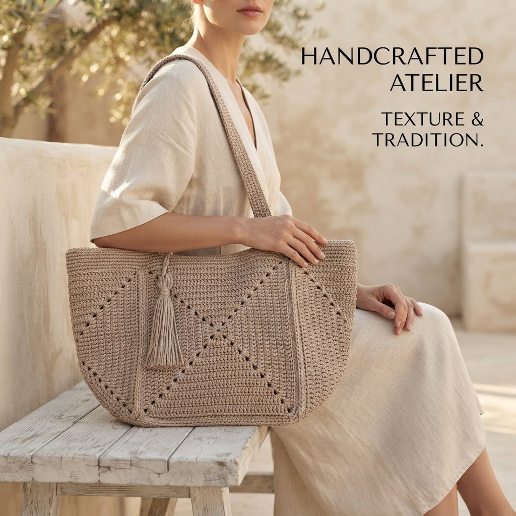 Granny Square Granny Square Tote V5 | Crochet Pattern PDF
