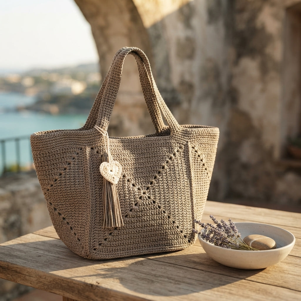 Granny Square Granny Square Tote V5 | Crochet Pattern PDF